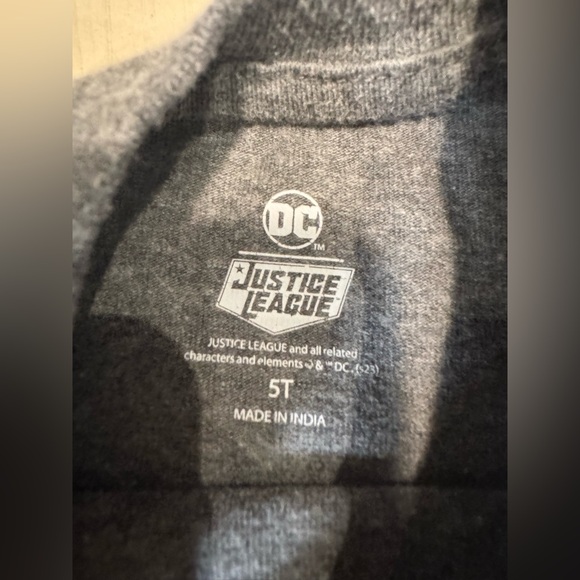 DC Comics Justice League Batman Superman The Flash 3 Pack T-Shirts - Size 5T - Picture 15 of 15